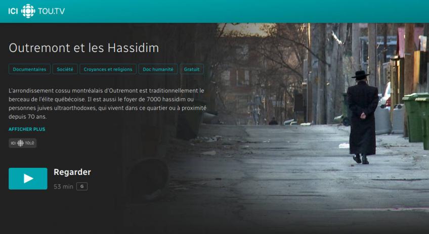 Outremont et les Hassidim (Tou.TV)